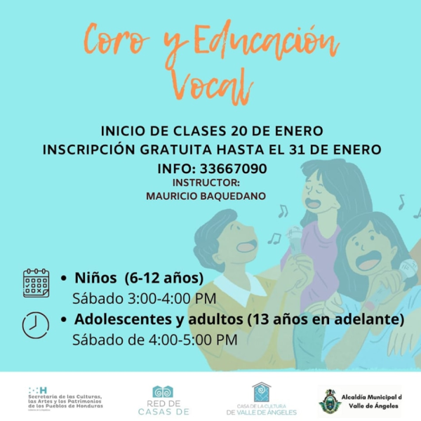 Coro y Educación Vocal en Valle de Ángeles