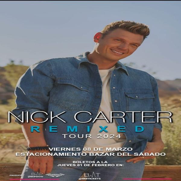 Nick Carter en Concierto 