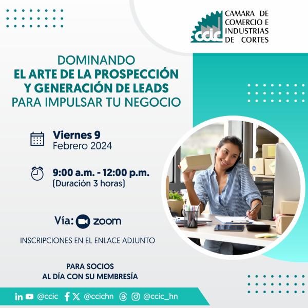Capacitación: El arte de la prospección y generación de leads para impulsar tu negocio 