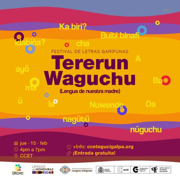 Festival de Letras Garífunas: Tererun Waguchu! En el CCET