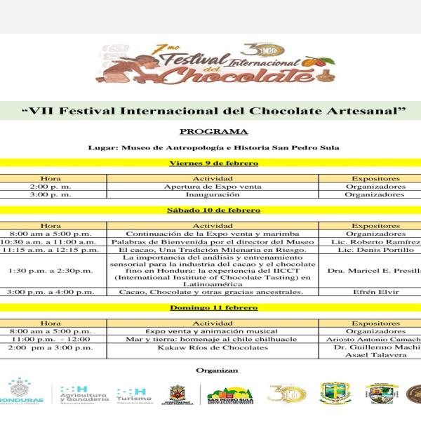 VII edición del Festival Internacional del Chocolate Artesanal