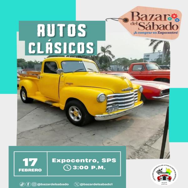 Tómate una foto con tu auto favorito en el #BazardelSábado #SPS