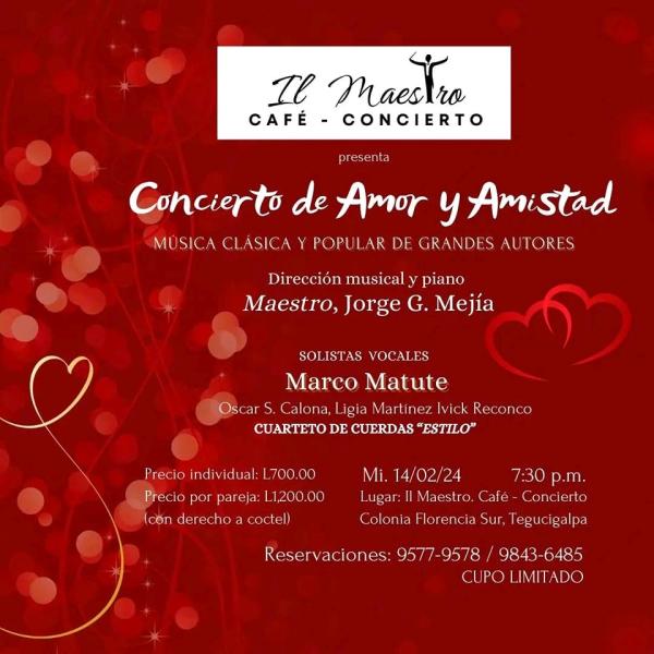 Concierto de Amor y Amistad 