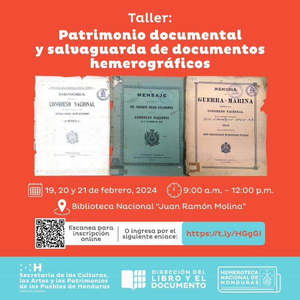 Taller “Patrimonio documental y salvaguarda de documentos hemerográficos”