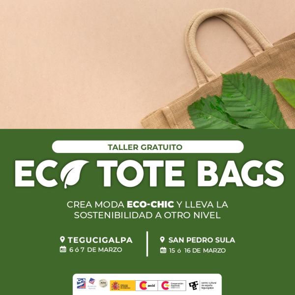 Taller gratuito: Eco Tote Bags 
