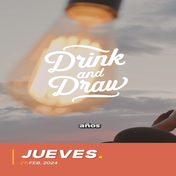 Drink and draw party 
