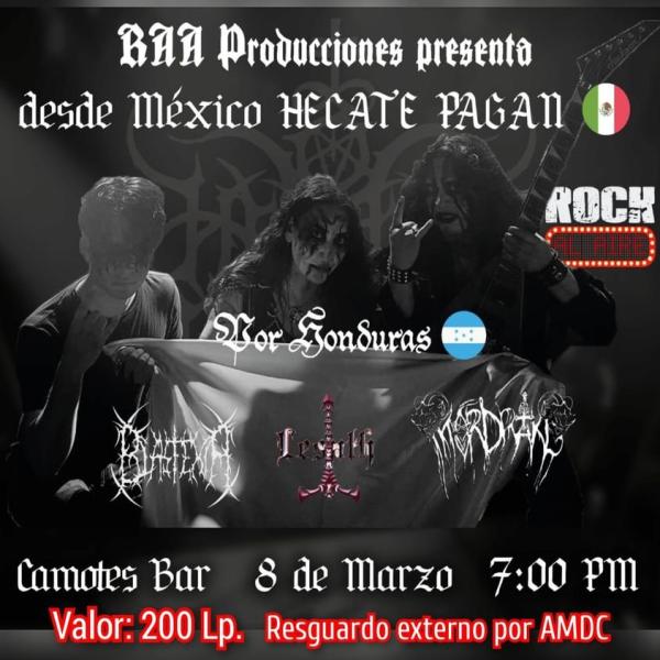 Hecate Pagan en concierto 