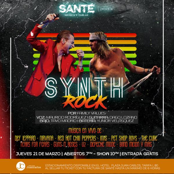 Realicemos un viaje a través de décadas con los éxitos las mejores bandas de Synth Pop & Rock