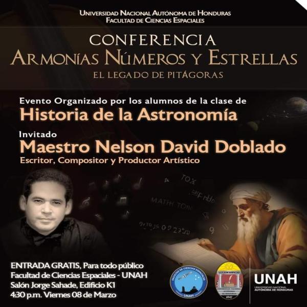 Conferencia: Armonías, Números y Estrellas, El Legado de Pitágoras