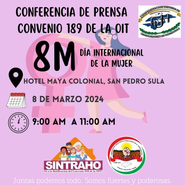 Conferencia de prensa: Convenio 189 de la OIT 