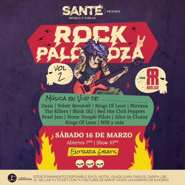Prepárate para una explosión de rock alternativo con el Especial ROCKpalooza