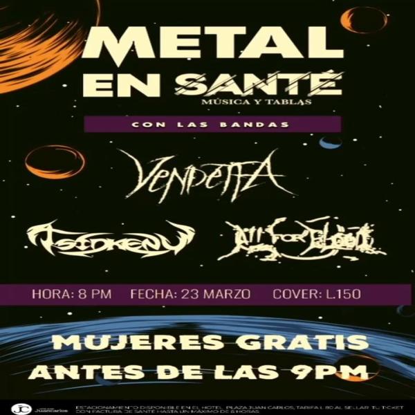Metal en Sante – Música y tablas 