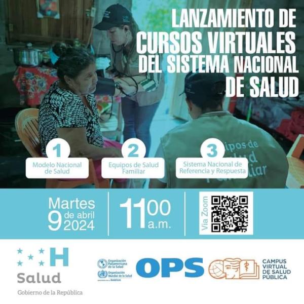 Lanzamiento de tres Cursos Virtuales del Sistema Nacional de Salud