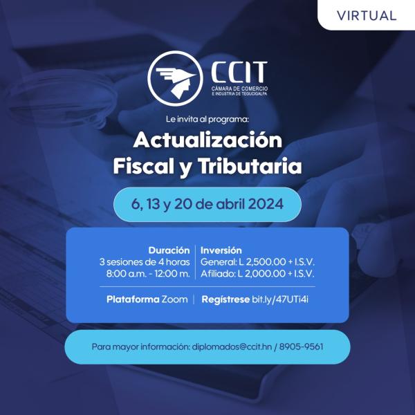 Actualiza tus conocimientos en materia fiscal y tributaria