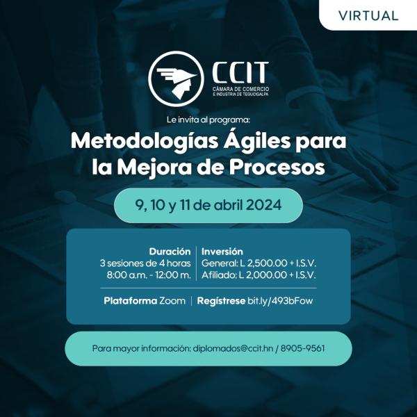 Programa "Metodologías ágiles para la mejora de procesos"