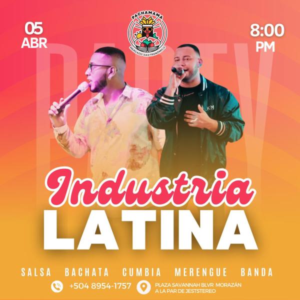 Bailemos y gocemos junto al ritmo de Industria Latina