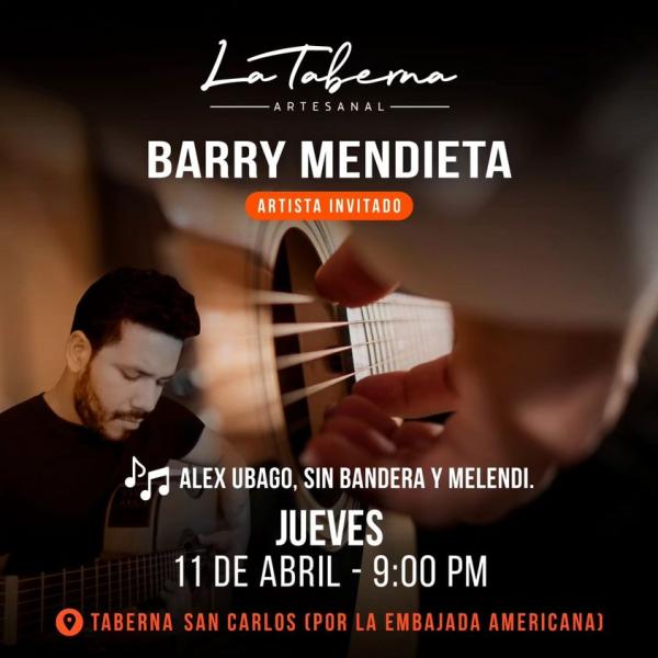 Barry Mendieta en vivo 