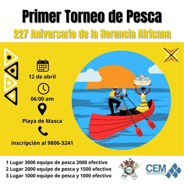 Primer Torneo de Pesca – 227 Aniversario de la Herencia Africana 