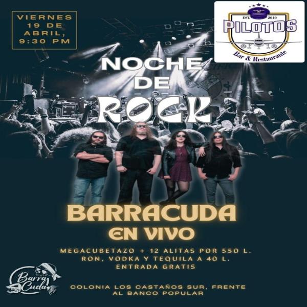 Noche de Rock: Barracuda en Vivo    