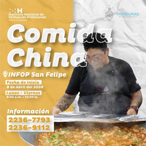 ¿Te gustaría aprender a elaborar Comida China?