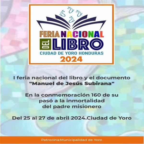 Feria Nacional del Libro 2024 – Yoro 