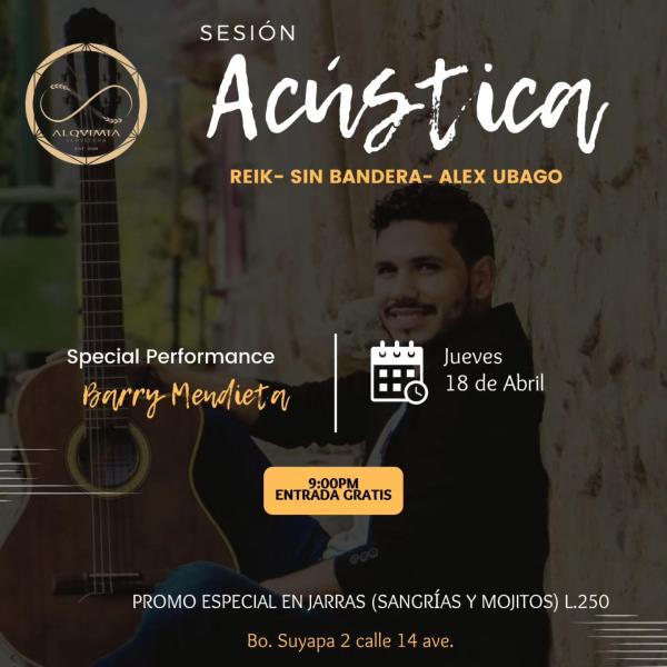 Especial performance – Barry Mendieta 