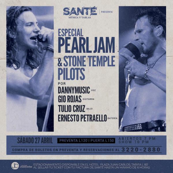 Transportémonos con las leyendas del Grunge Pearl Jam & Stone Temple Pilots