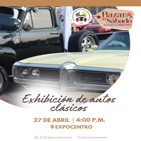 Exhibición de autos clásicos 
