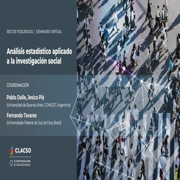 Seminario Virtual: Análisis estadístico aplicado a la investigación social