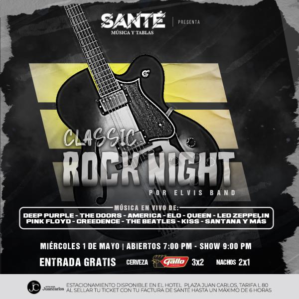 Classic Rock Night con la música que nunca muere 