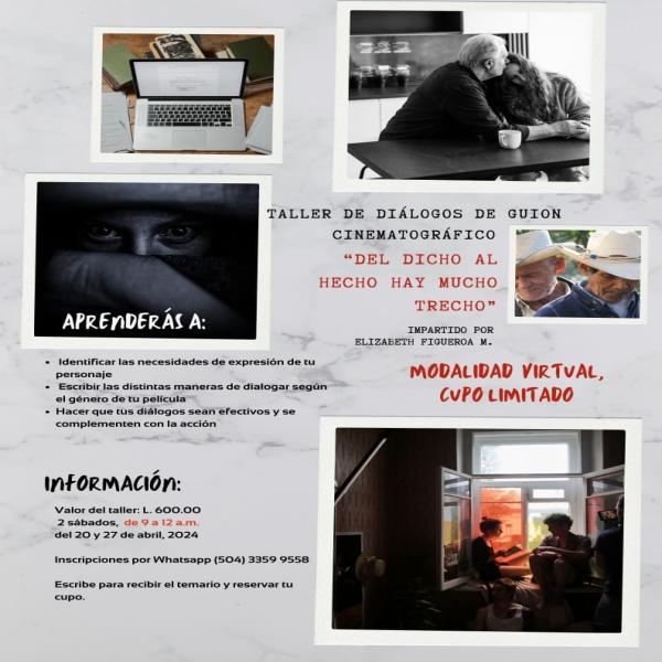 Taller de Diálogos de Guion Cinematográfico 