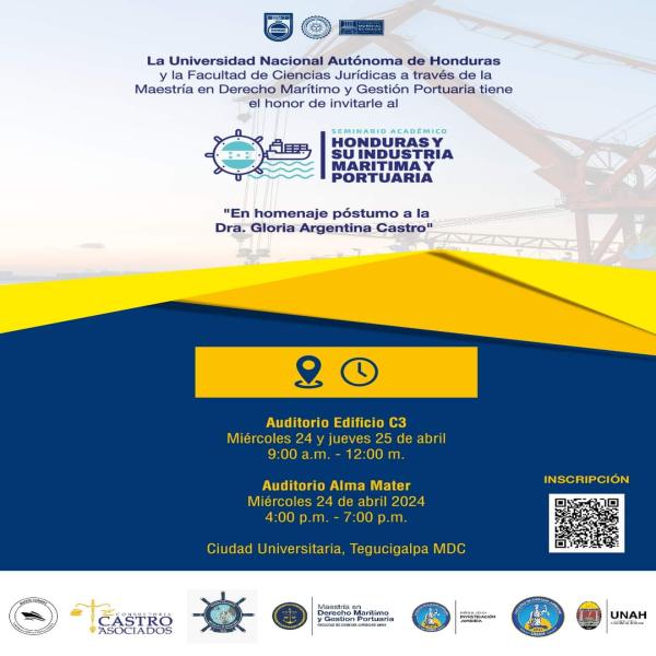 I Seminario Académico Internacional “Honduras y su industria marítima y portuaria” 