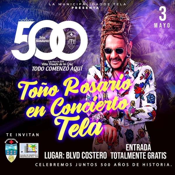Toño Rosario en Concierto – Tela 