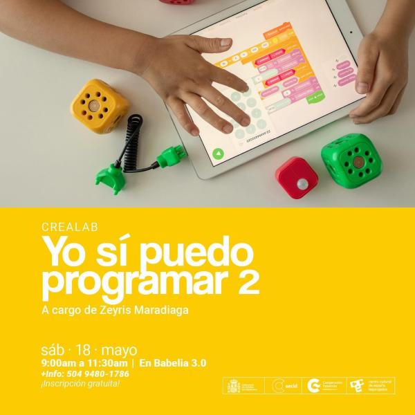 Crealab educativo: “Yo Sí Puedo Programar 2”