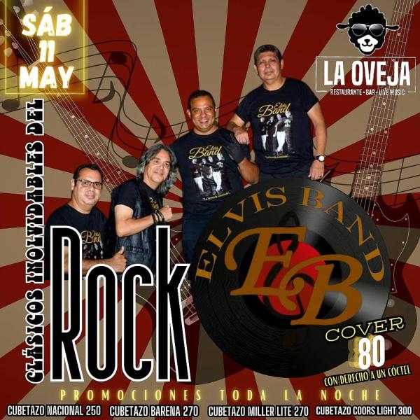 Noche de Clásicos del Rock con Elvis Band 