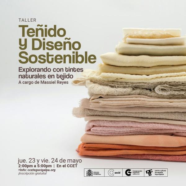 Taller “Teñido y Diseño Sustentable: Explorando con Tintes Naturales en Tejido”