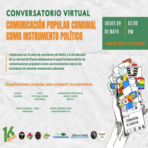 Conversatorio Virtual: Comunicación Popular Comunal como instrumento Político 