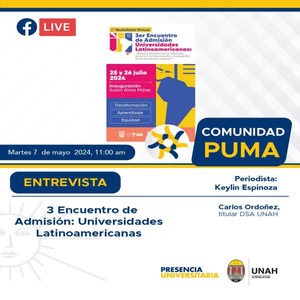 Comunidad Puma: 3er Encuentro de Admisión: Universidades Latinoamericanas 