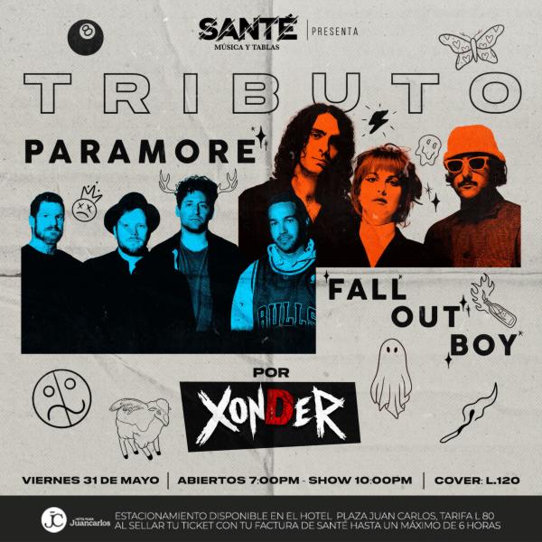 Tributo a las bandas Paramore & Fall Out Boy