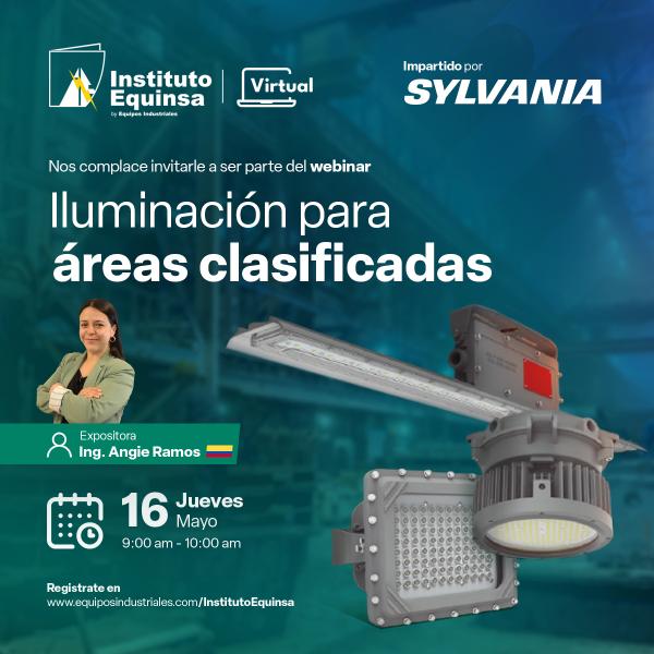 Webinar – Iluminación para áreas clasificadas 