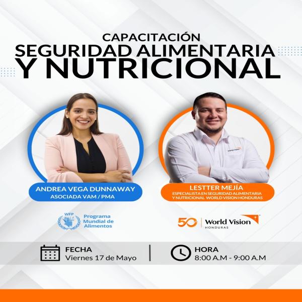 Capacitación sobre Seguridad Alimentaria y Nutricional