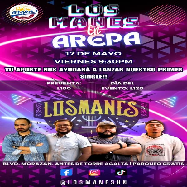 Los Manes en vivo 