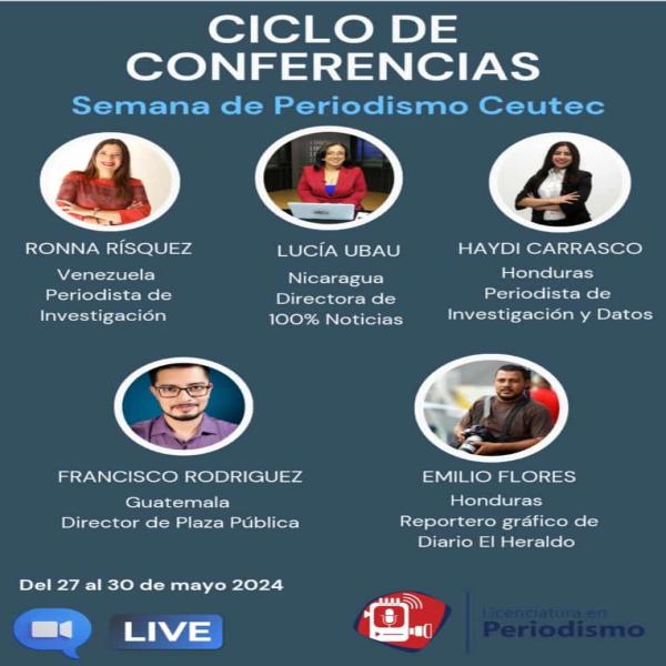 Ciclo de Conferencias nacionales e internacionales: Semana de Periodismo Ceutec