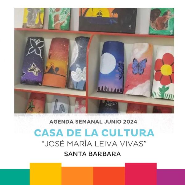 Actividades de la Casa de la Cultura: José María Leiva Vivas en Santa Bárbara