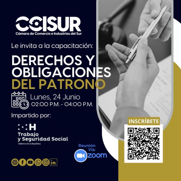 Capacitación: Derechos y obligaciones del patrono 
