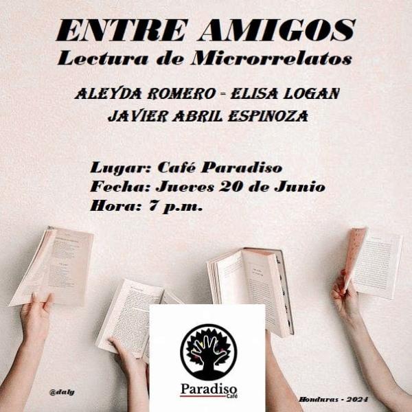 Entre Amigos, lectura de Microrrelatos 