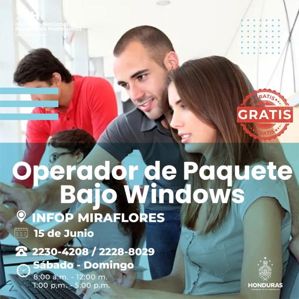 Deseas ser un experto en Operador de Paquetes Bajo Windows