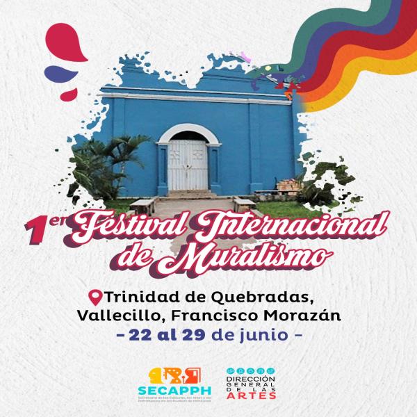 Primer Festival Internacional de Muralismo en Trinidad de Quebradas