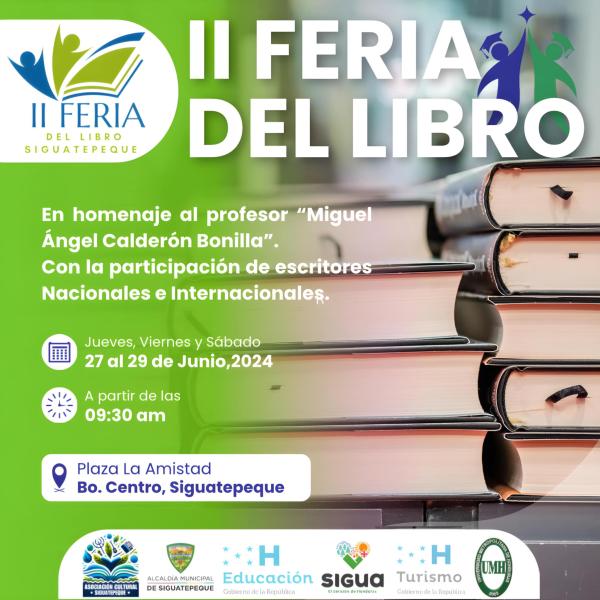 II Feria del Libro en Siguatepeque 