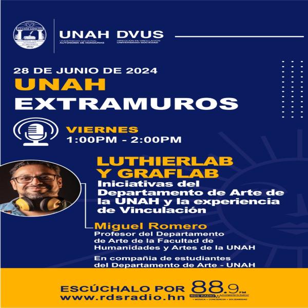 #UNAHExtramuros | Iniciativas para la fabricación de instrumentos y arte impreso, Luthierlab y Graflab